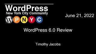 WordPress 6.0 Review