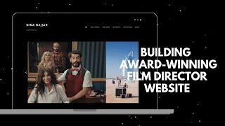 How to create award winning film director Website