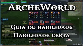 Game NFT - ArcheWorld Guia Combos De Habilidade Para Iniciantes