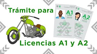 ¿En qué consisten las Licencias A1 y A2? ¿Cómo debo tramitarla?