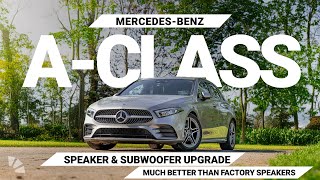 Upgrade Your Mercedes-Benz A-Class AMG Sound System | Speaker & Subwoofer Installation