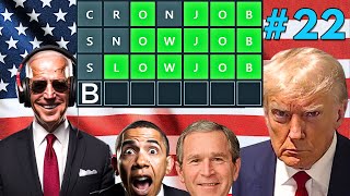 US Presidents Play WORDLE 22