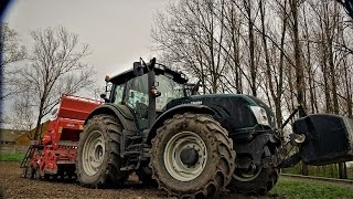 Siew lucerny 2017 z pompą || VALTRA T153 || ZetusTv