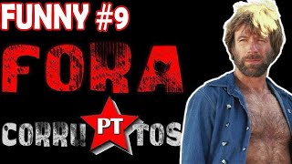 #Funny 9 - Chuck Norris reagìndo à notícia da anulação das condenações de Lula! #Shorts