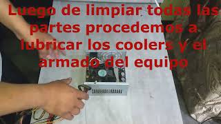 PC compatible Como desarmar abrir desmontar limpiar destapar reparar arreglar