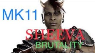 Mortal Kombat 11  SHEEVA BRUTALITY