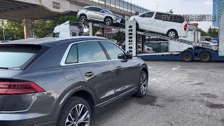 Погрузка автомобилей из Кореи - Lexus RX 350 / Grand Starex / Audi Q7 / Q8