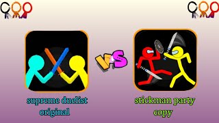 SUPREME DUELIST STICKMAN 🇷🇺 🇺🇸 original vs copy 🇻🇳 #funnyvideo  #animation #gaming @alanbecker