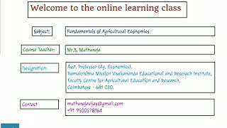 Cardinal Approach - Total utility & Marginal utility - AEC 101 - Fundamentals of Agricultural Econom