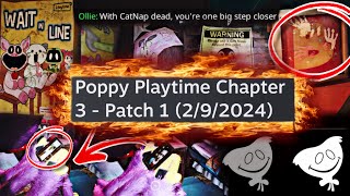 All NEW Secret & Content Added in the Latest Chapter 3 PATCH! - [Poppy Playtime Update]