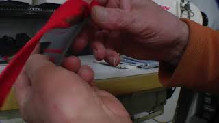 Bernina 217N-Calanda 8105- sample sewing after the service