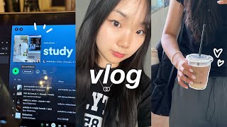 korea uni vlog📚| reality dos dormitórios, estudando p/ provas finais, unboxing cel novo, etc :)