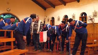 Despedida del baile de Pucalán en la Fiesta de la Cruz de Mayo en Los Maquis