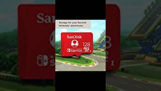 SanDisk 128GB microSDXC Card, Licensed for Nintendo Switch - SDSQXAO-128G-GNCZN