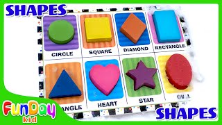 Shape Puzzle | Learn Shapes with Urvi and Apu - @FunDayKid