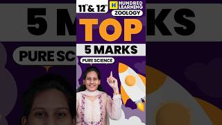 11,12 Zoology Purescience Top 5 Marks 🔥 #12biology #11thbiology #purescience #2ndmidterm #5marks