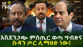 አስደንጋጭ ምስጢር ወጣ ግብጽና ሱዳን ጦር ሊማዘዙ ነው!