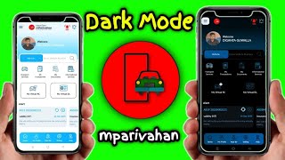 mParivahan Dark Mode || How To Enable Dark Mode On mParivahan App || Dark Theme mparivahan