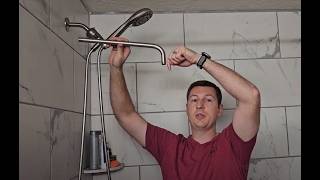 Add a shower arm extension to your shower