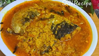 Macher Matha Diye Moong Dal |রুই মাছের মাথা দিয়ে মুডগালের মুড়িঘন্ট রেসিপি|fish curry