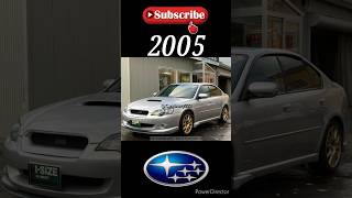 Evolution of Subaru Legacy (1992-2025) #subarulegacy #viralvideo