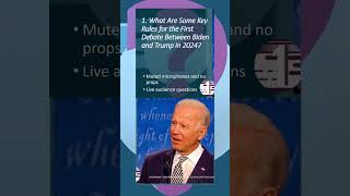 Biden vs. Trump 2024 Debate Rules! 🎤 | HowSmart.net Weekly Quiz |  #news #smarttrivia