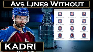 How the Colorado Avalanche Manage the Line Up Without Nazem Kadri