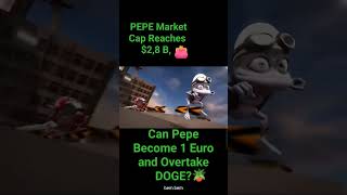 🪘😲PePe Will Flip Doge coin ? #subscribe #shortscraft #youtube #cryptocurrency #crazyfrog