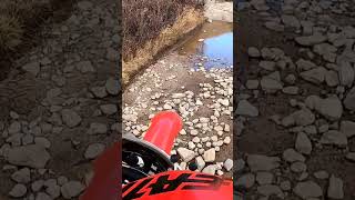 CRF250X Fall - Wheeler Lake CO