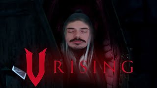 Лучшая игруля про вампиров на ХАРДЕ. V Rising 1.0 начало пути!