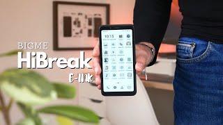 BiGme HIBREAK : Le smartphone avec un écran E INK couleur - TEST