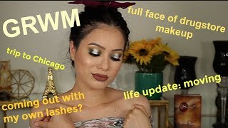 GRWM: FULL FACE OF DRUGSTORE MAKEUP | TANIAXO