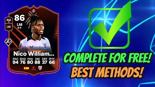 The ONLY WAY TO COMPLETE NICO WILLIAMS SBC FOR FREE ON EA FC 25 Ultimate Team!🔥🔥