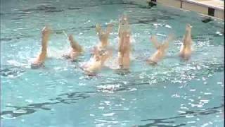 Team Guelph - Synchronized Swimming Canadian University Nationals 2009