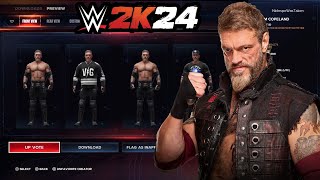 WWE 2K24 - How To Get Adam Copeland (Edge)