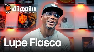 Diggin w/ Lupe Fiasco at The Okayplayer Lounge