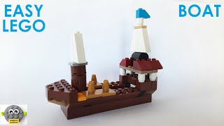 LEGO classic Boat tutorial -"How to" - ideas