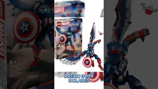 CAP AMERICA 4 FIGURA CONSTRUIBLE LEGO #marvel #marvelstudios #marvelcomics #captainamerica