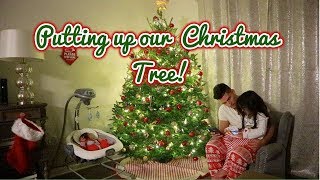 PUTTING UP OUR CHRISTMAS TREE! | ZOEY