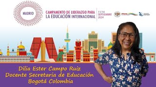 Dilia Campo ESDEN España 2024, V Campamento de Internacionalización Univ Santander.