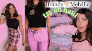 BRANDY MELVILLE TRY ON HAUL