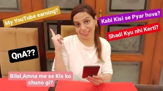 Shaadi Kyu Nahi Karti ? MonthlyYoutube Se Kitna Earn Karti Hoon? QnA Vid | AyeshaLifeStyle