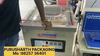 vacuum packing machine // khakhra packing machine // thepla packing machine