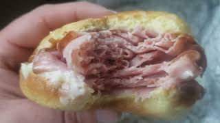 Hardee's Hot Ham And Cheese Sandwich  Review