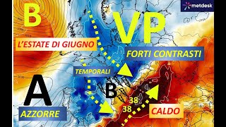 METEO - TUTTI I DETTAGLI SUL CALDO E SUI TEMPORALI: PRESTO NUOVO MALTEMPO AL NORD, SUD MOLTO CALDO