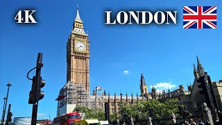 London, England Travel Highlights [4K]