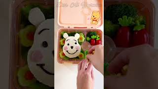 winnie the pooh theme lunchbox #lunchboxrecipe