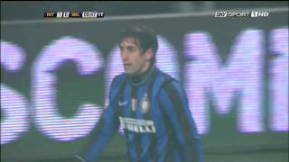 Serie A: Inter 2-0 Milan Milito's goal Sky HD 720p (1-0)