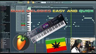 HOW TO CREATE A MELODY AND BUILD A REGGAE SONG FROM SCRATCH.