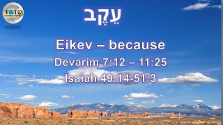 Ekev | “Because” - Haftarah Portion